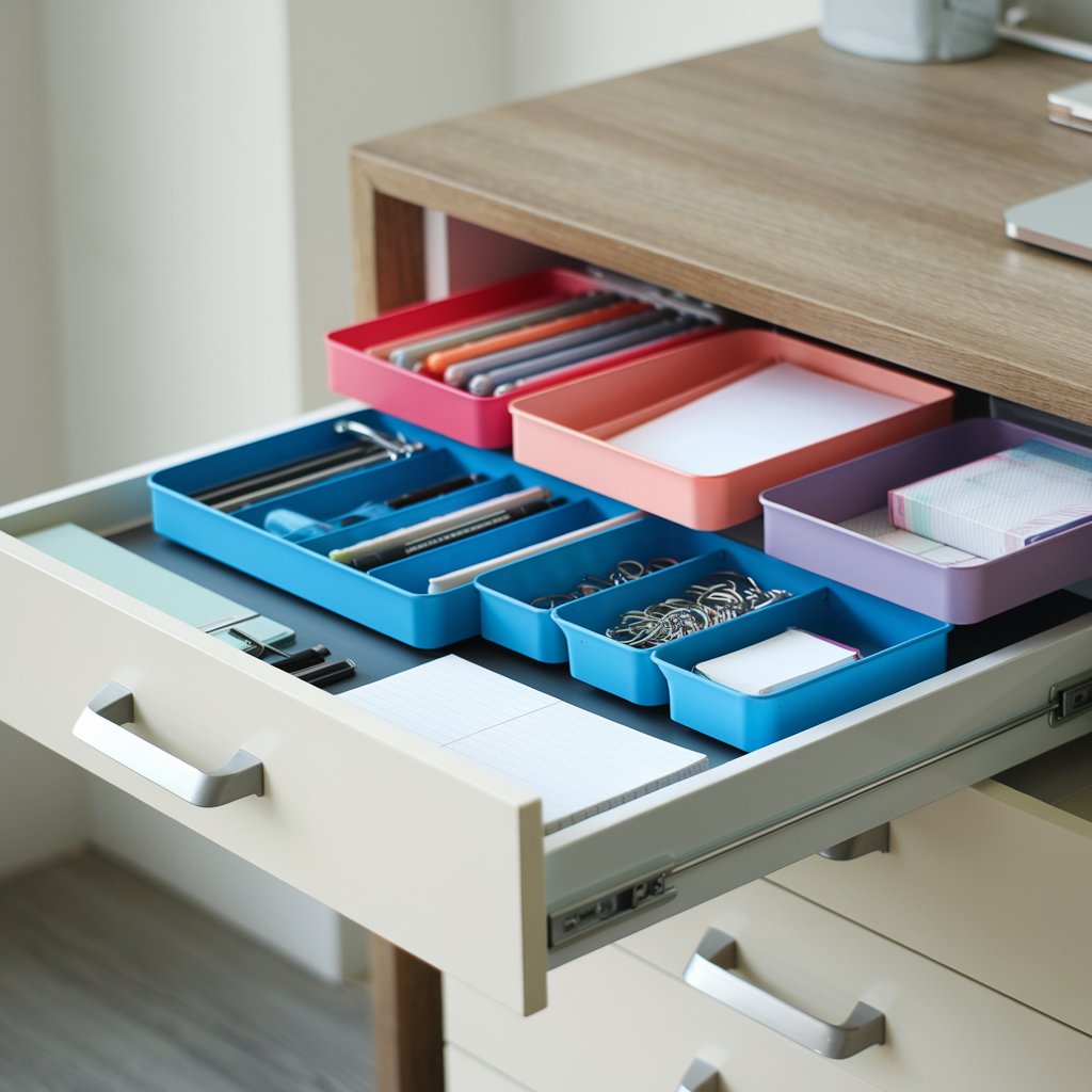 Use Drawer Organizers