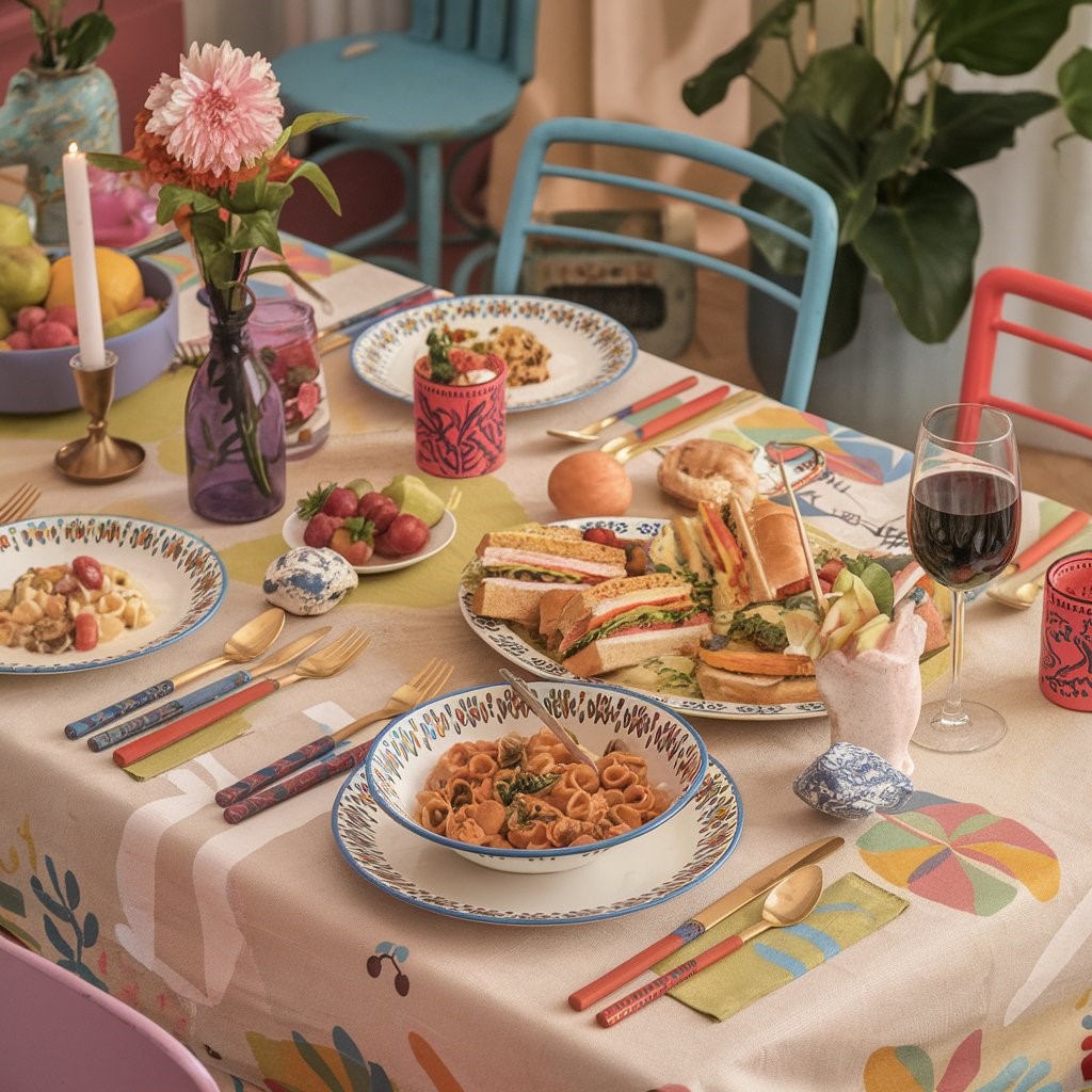 Kitsch-Themed Tableware