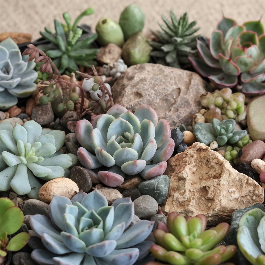 Miniature Rock Cacti