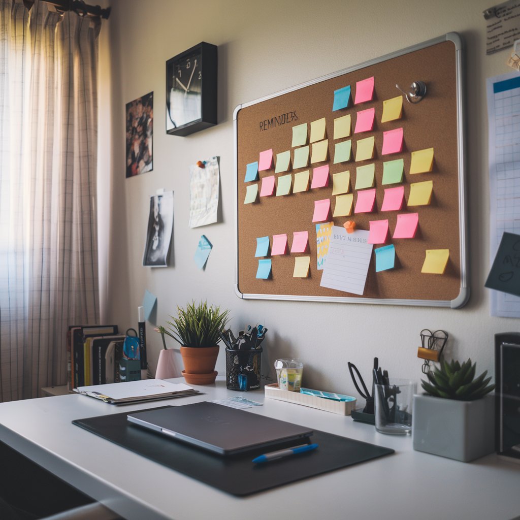 Use a Magnetic Board for Notes