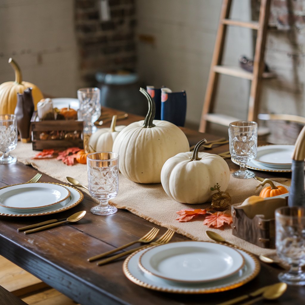 Burlap Table Runner