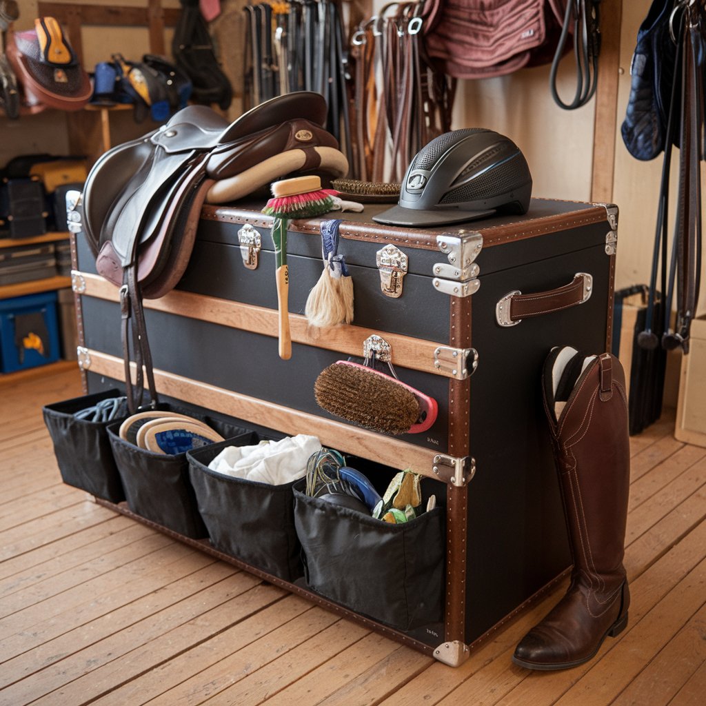 Use a Tack Trunk for Mobile Storage