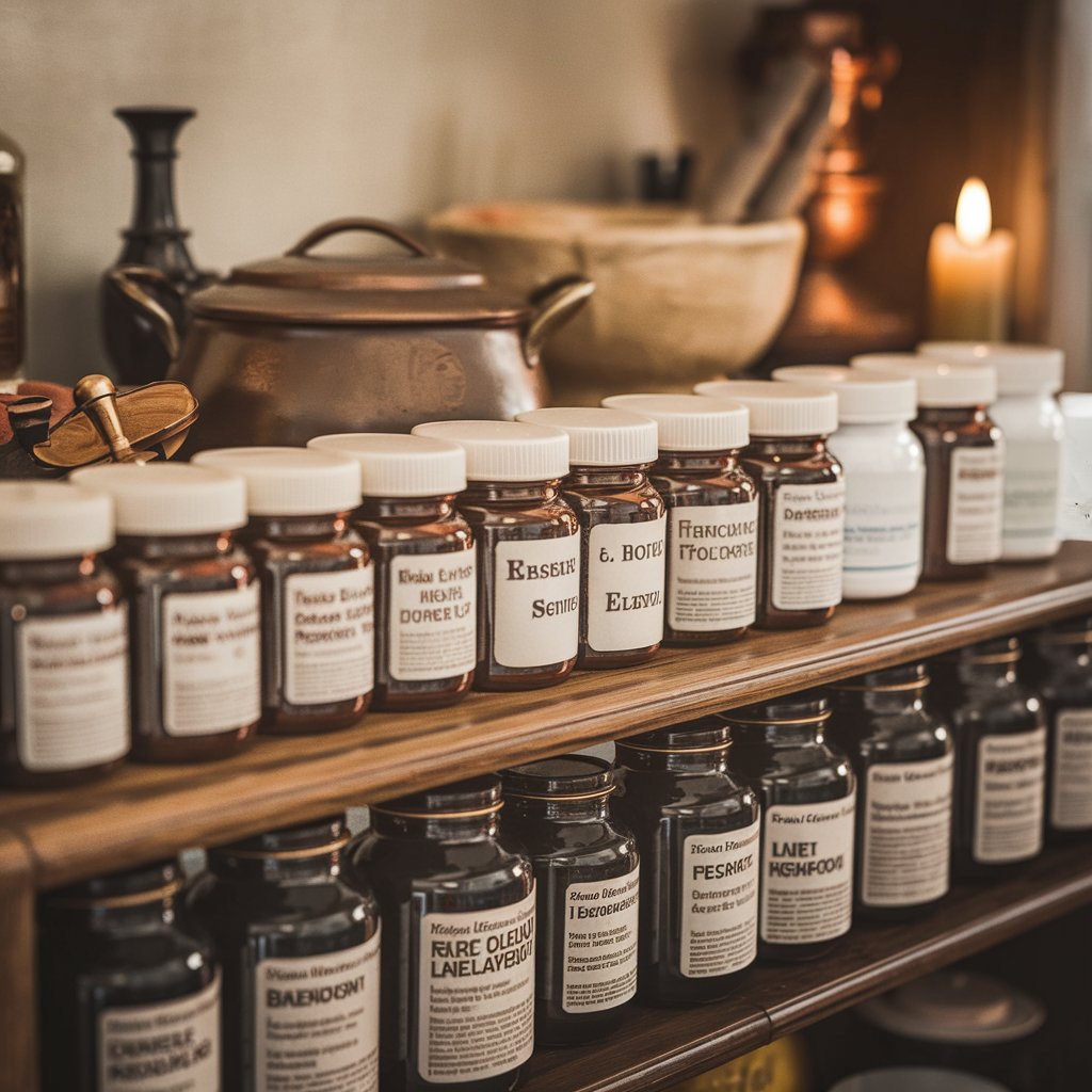 Vintage Apothecary Jars