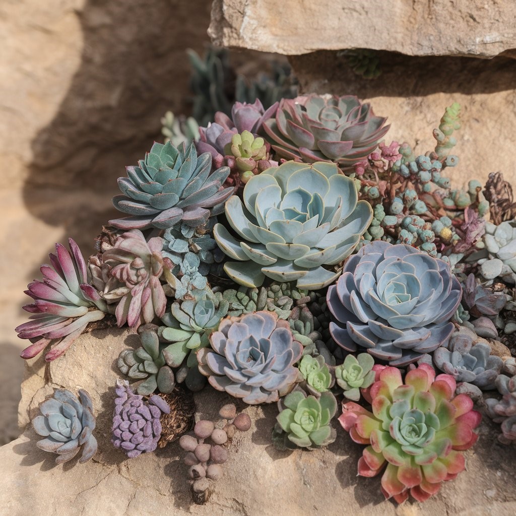 Colorful Succulent Mix