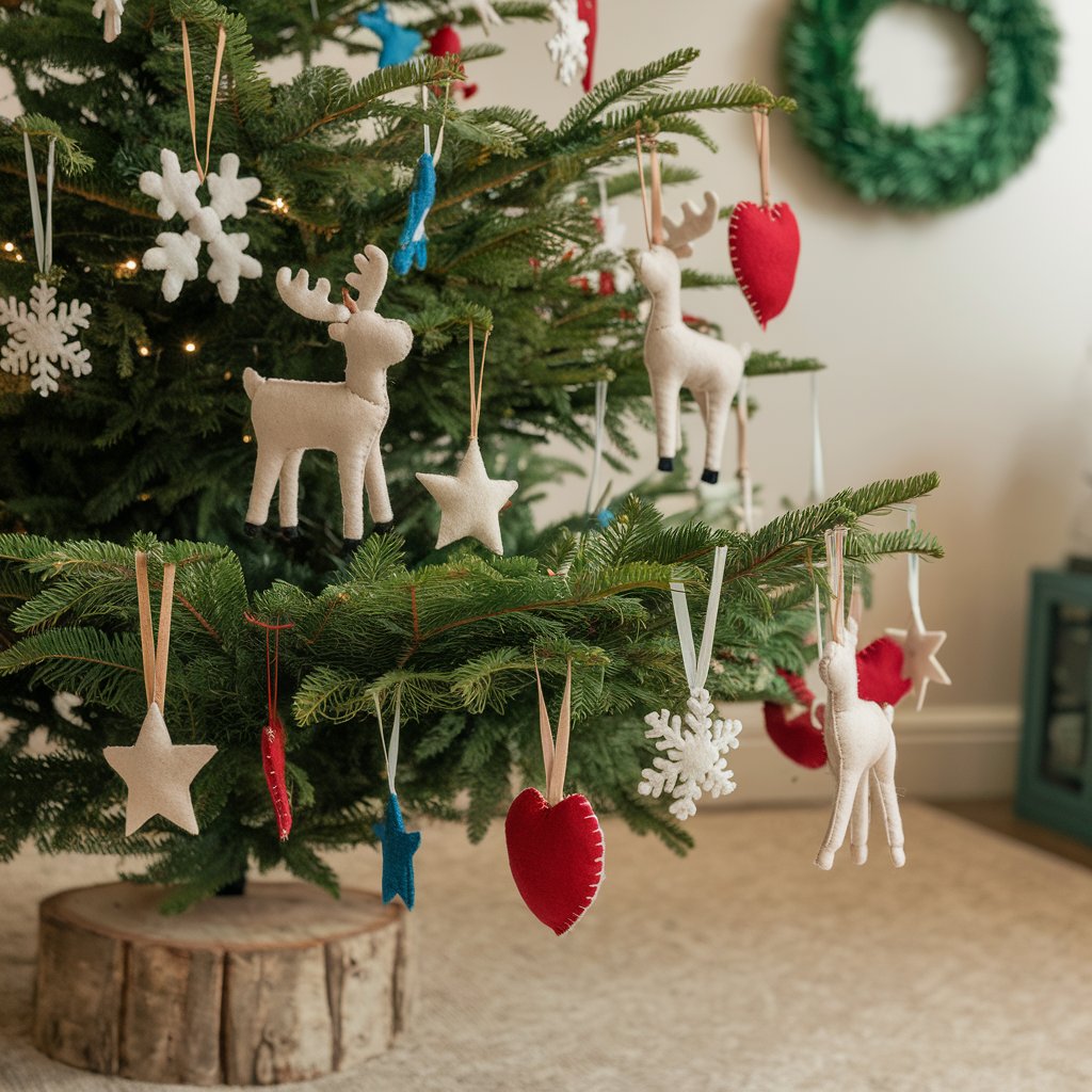 Handmade Felt Ornaments