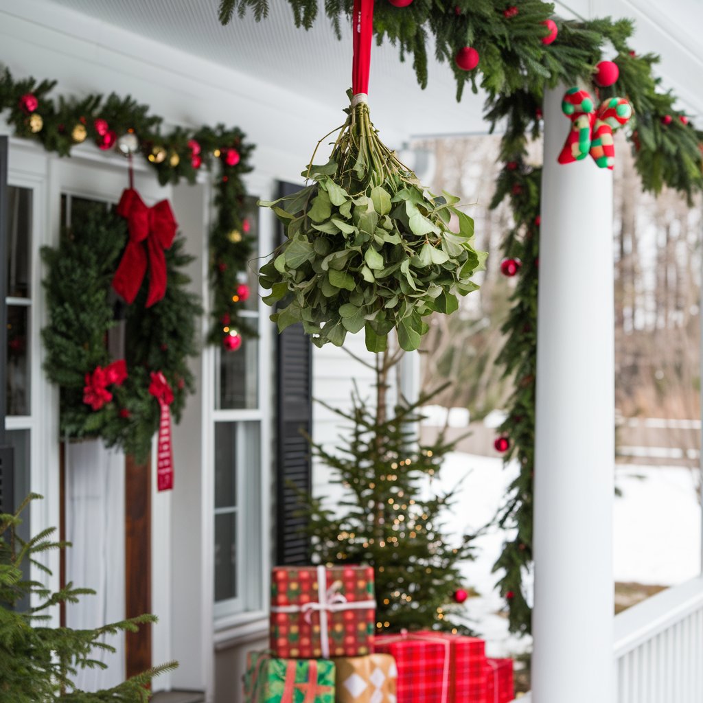 Mistletoe Above the Door