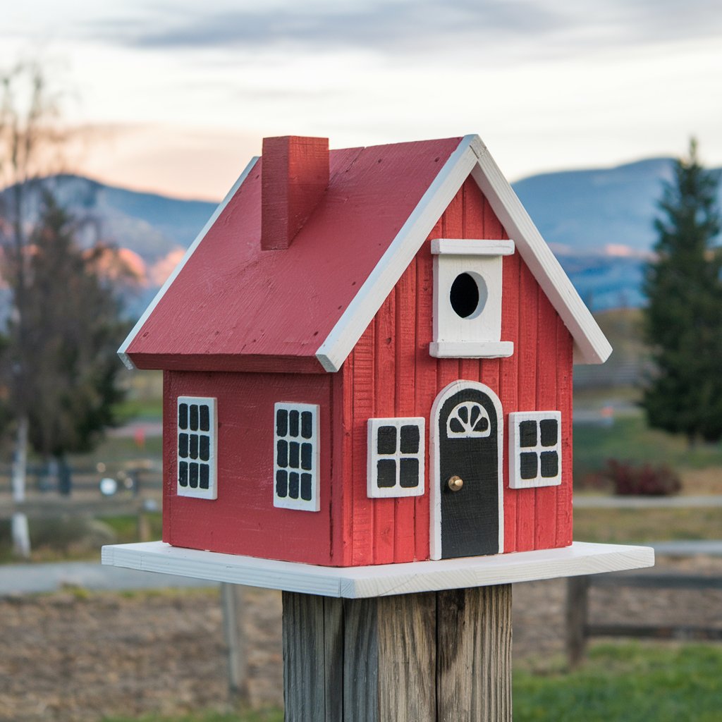 Farmhouse Birdhouse