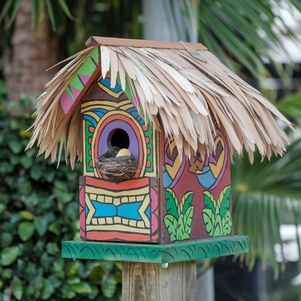 Tiki Birdhouse