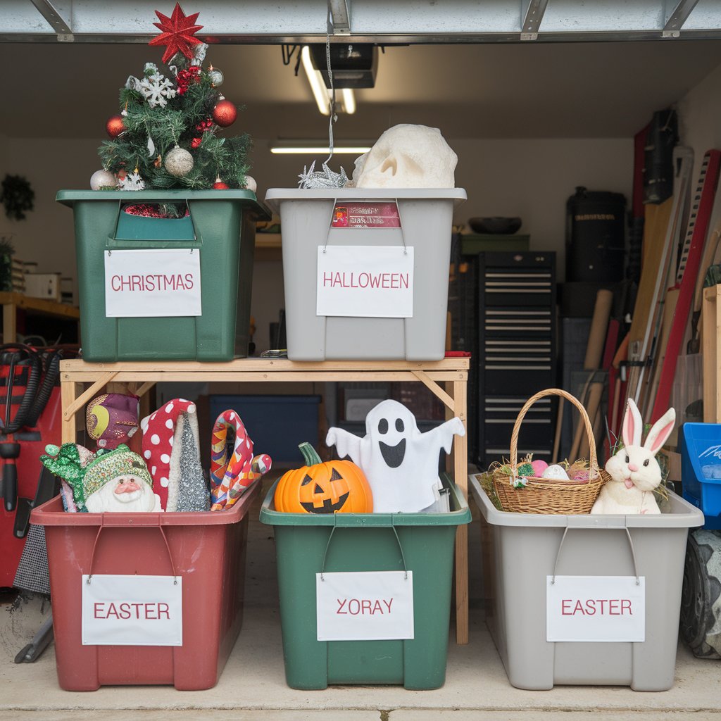 Seasonal Decor Storage