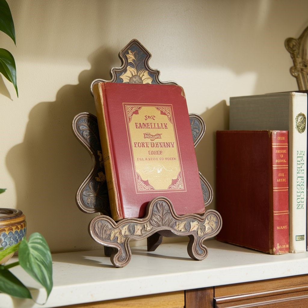 Vintage Cookbook Display