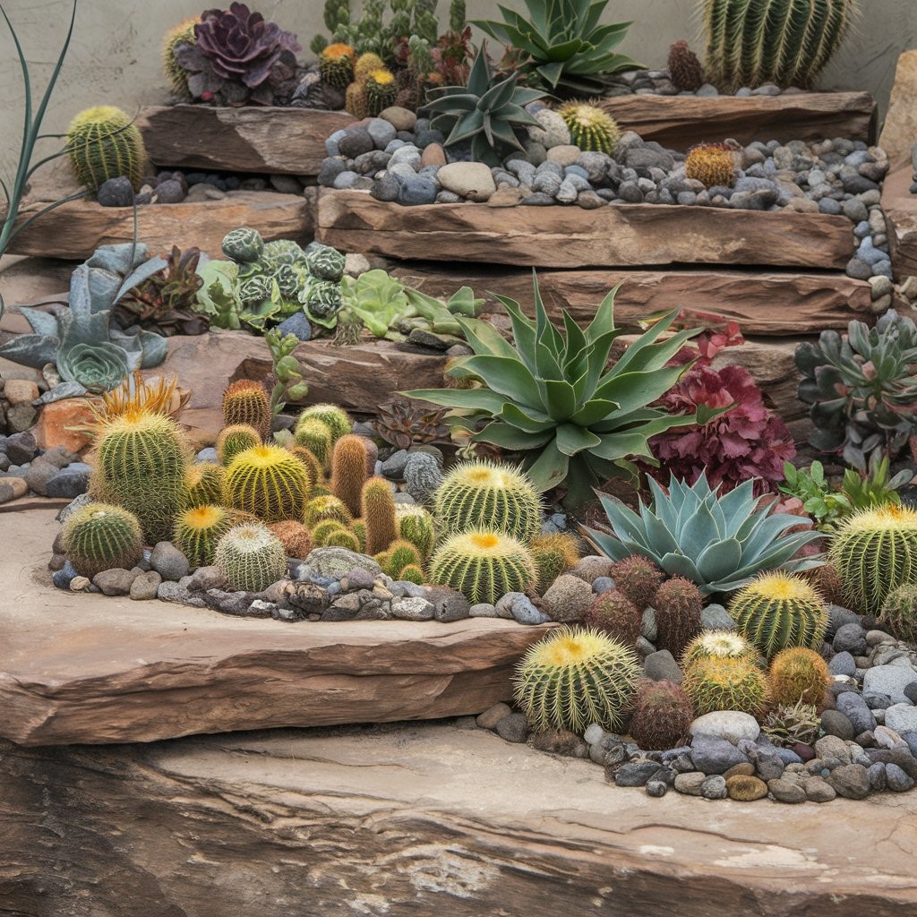 Succulent Cactus Garden