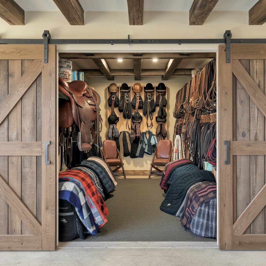 Sliding Barn Doors for Easy Access