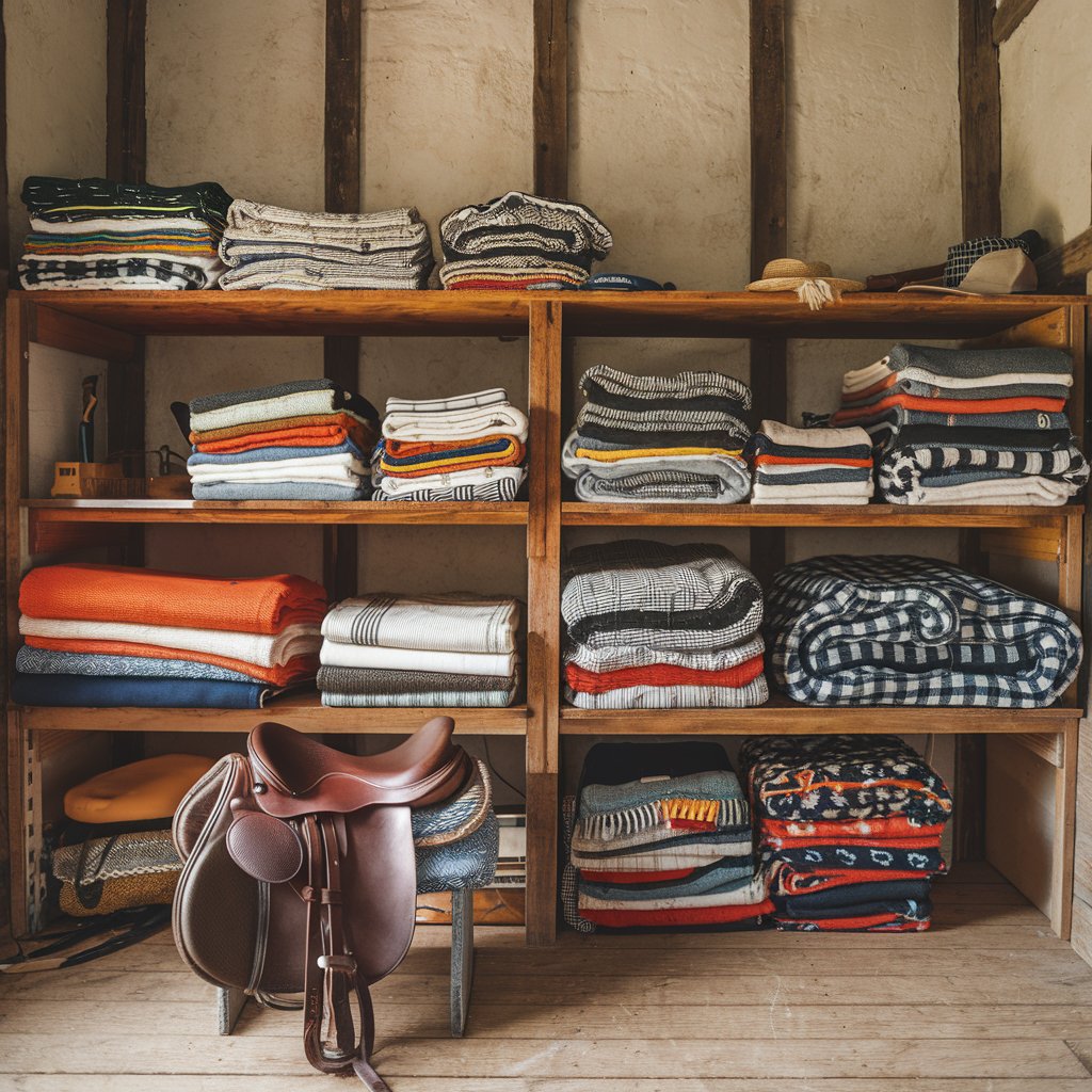 Dedicated Shelf Space for Blankets and Sheets