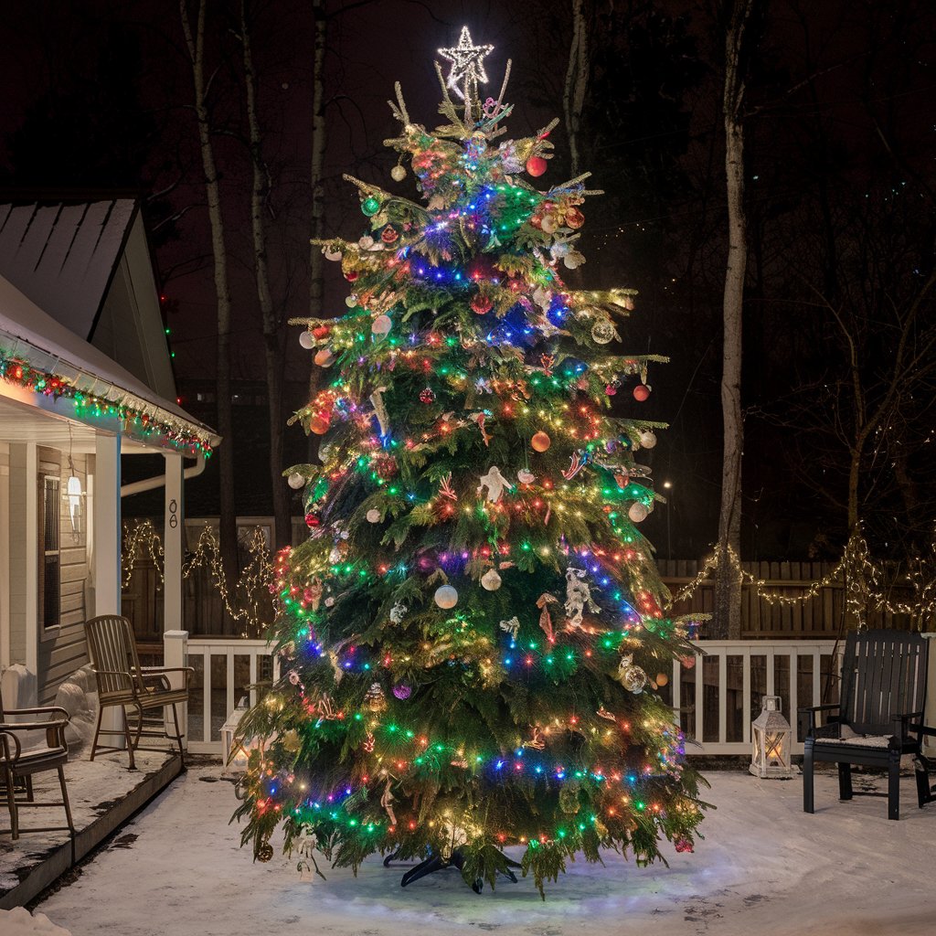 Oversized Christmas Tree