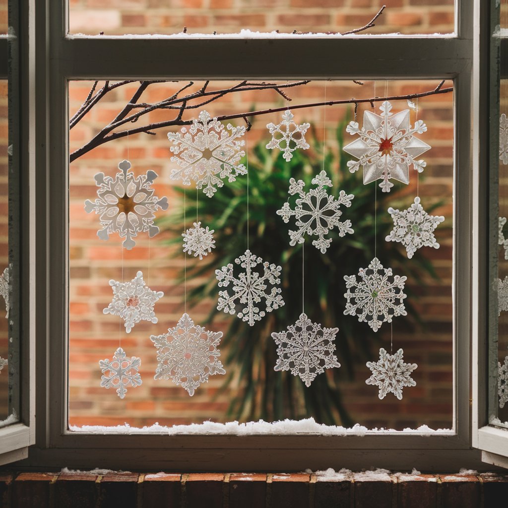 Handmade Paper Snowflakes