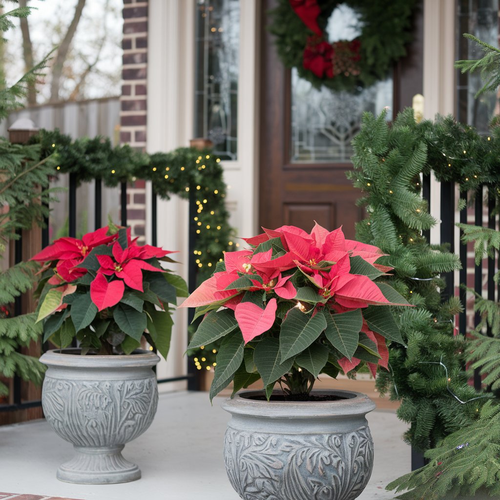 Poinsettia Planters