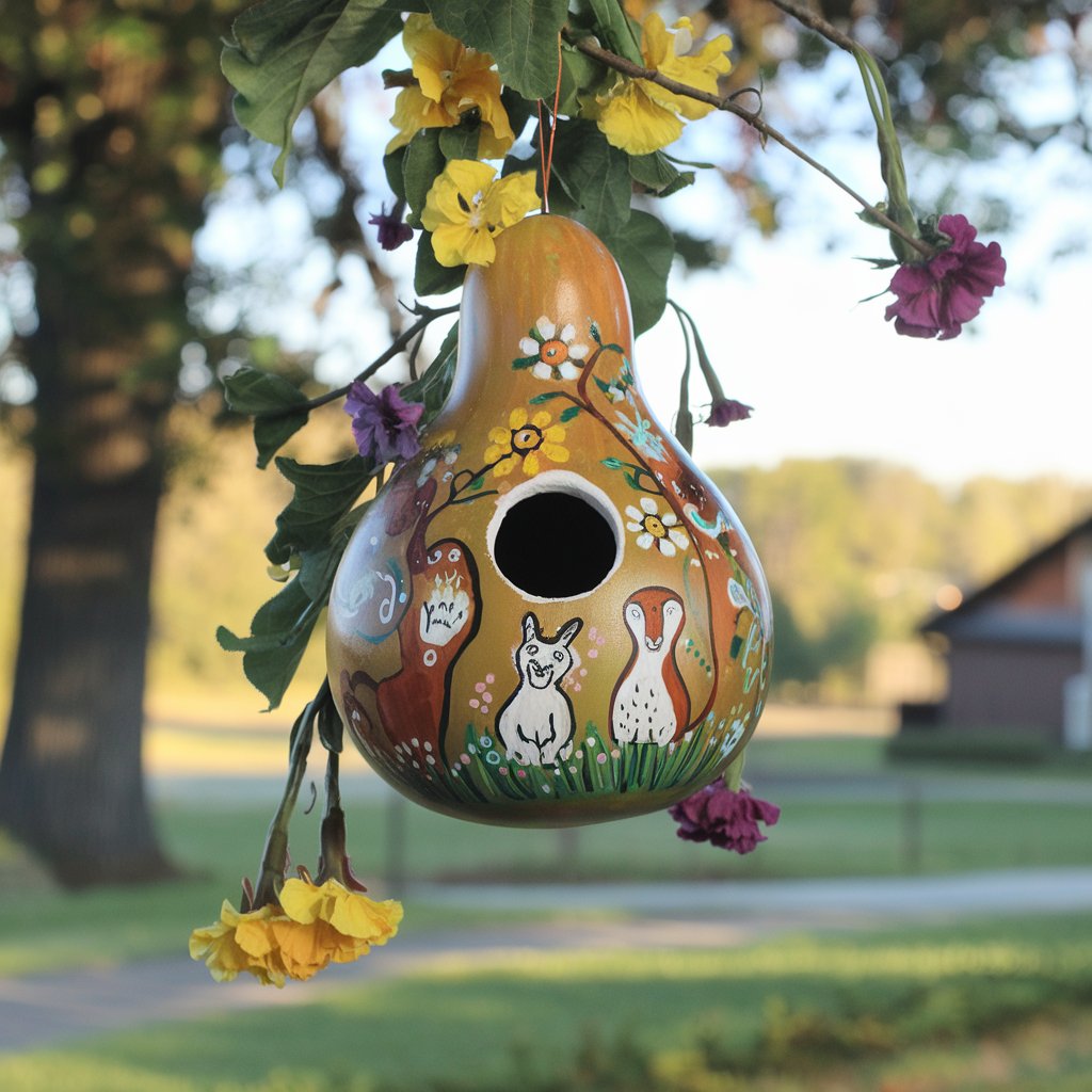 Gourd Birdhouse