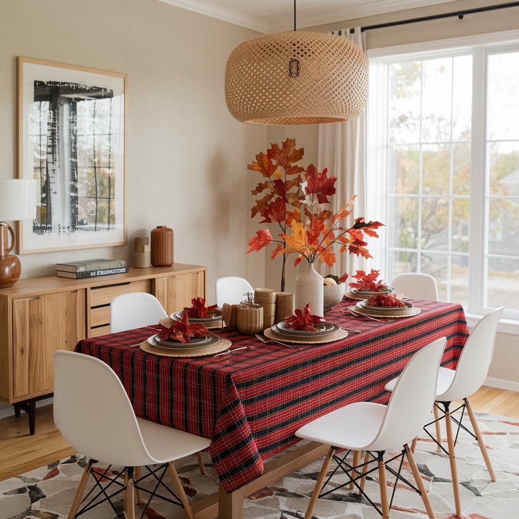 Plaid Tablecloth or Runner