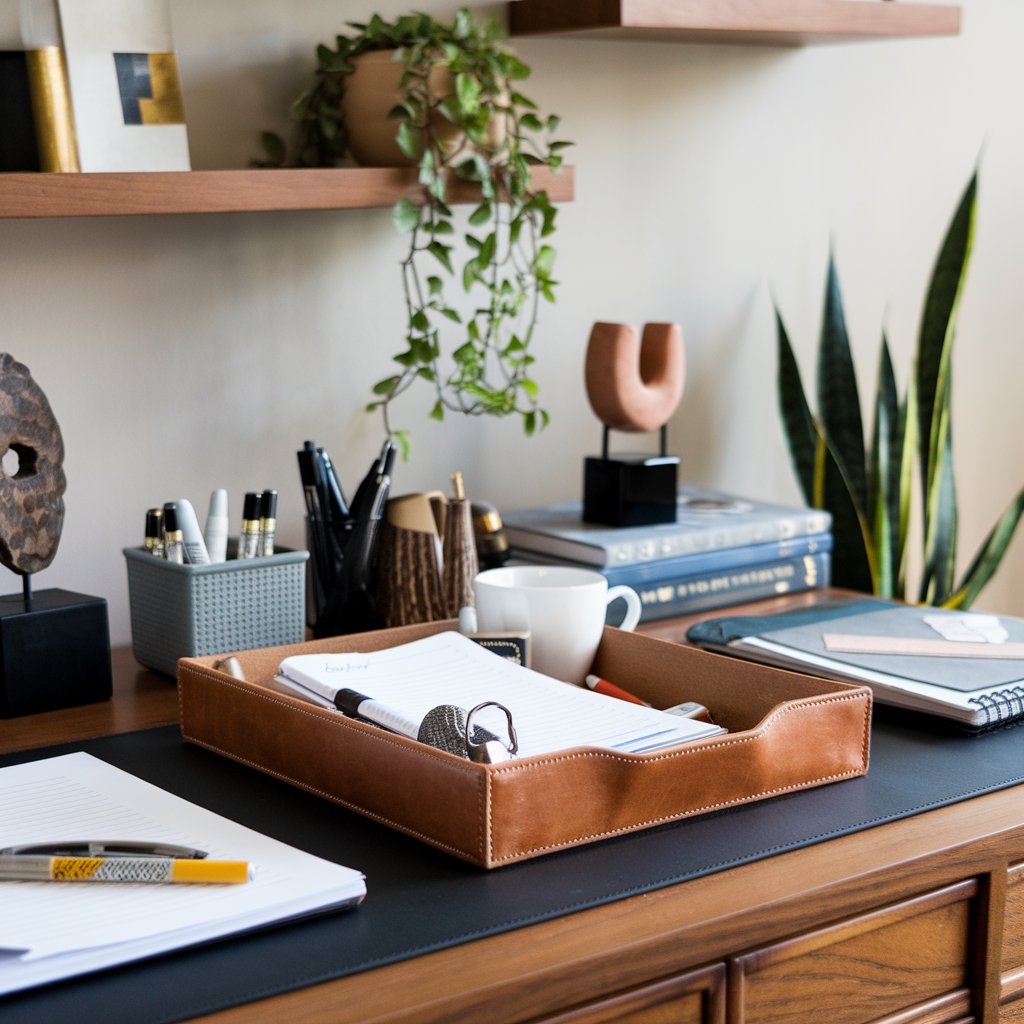 Incorporate a Desk Tray