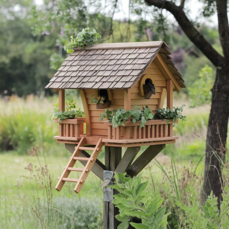 19 DIY Bird House Ideas to Brighten Your Garden