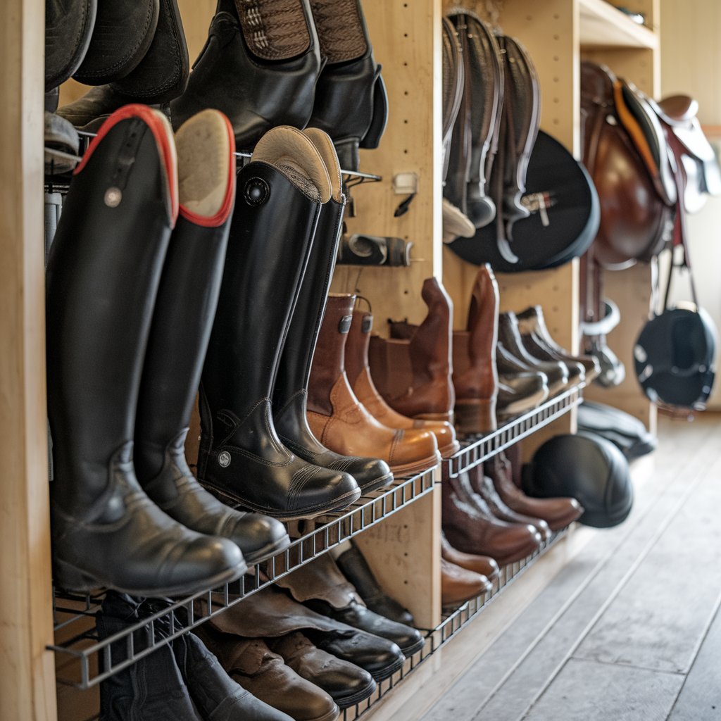 Shoe Rack for Riding Boots