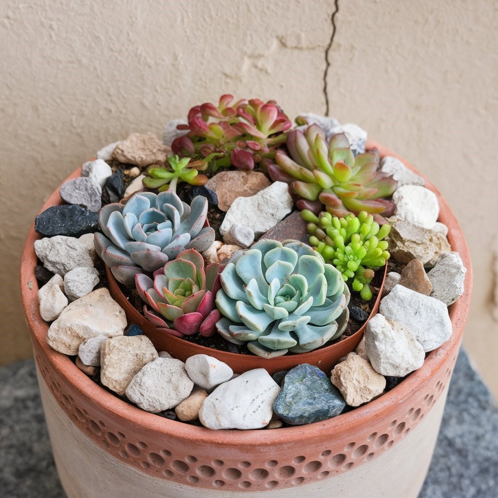 Container Rock Gardens