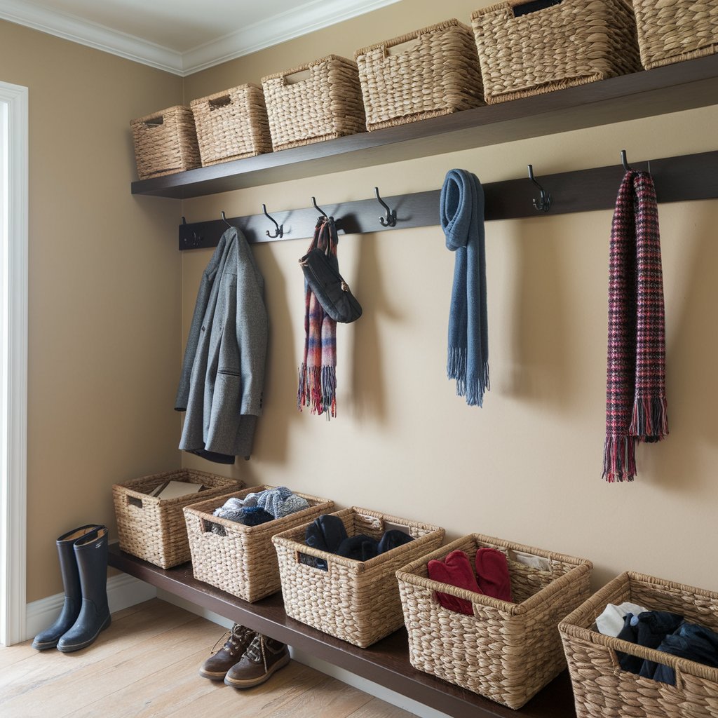 Use Baskets for Clutter Control