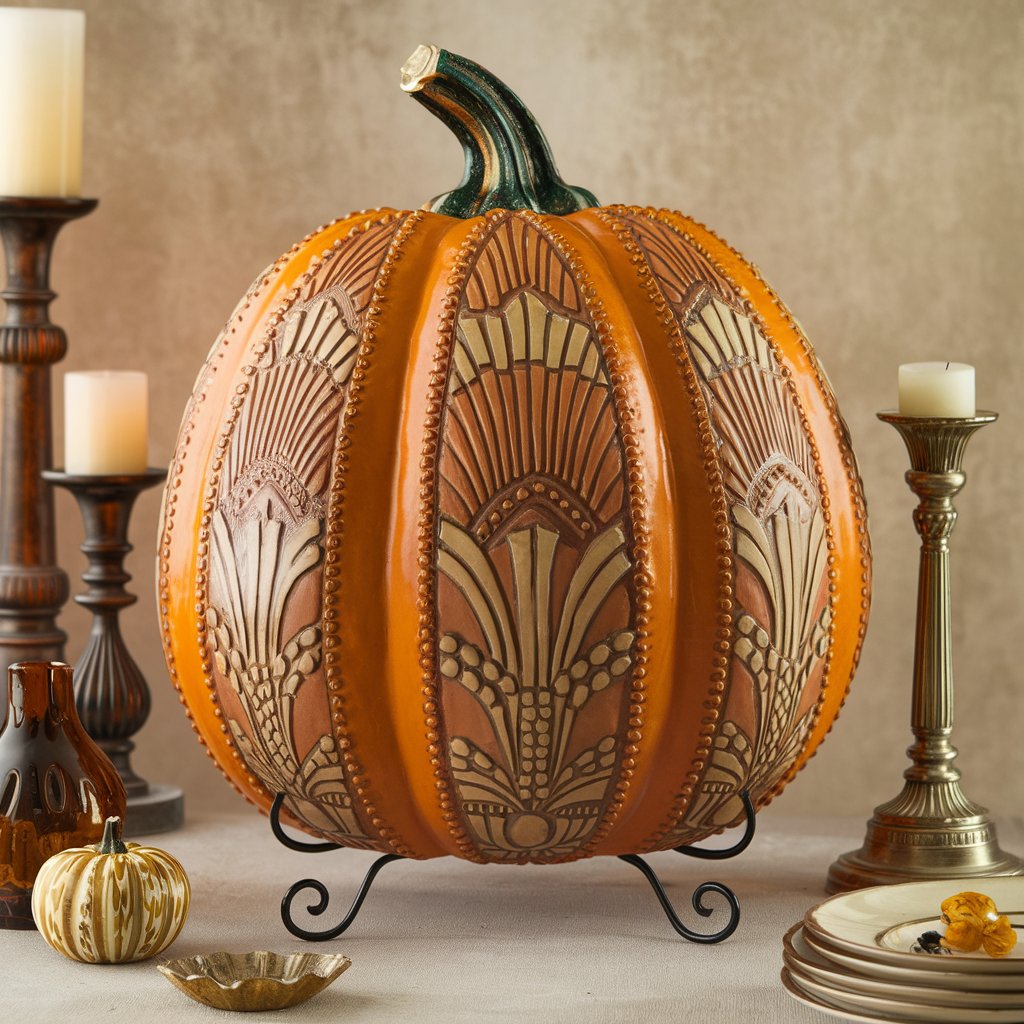 Art Deco Pumpkin