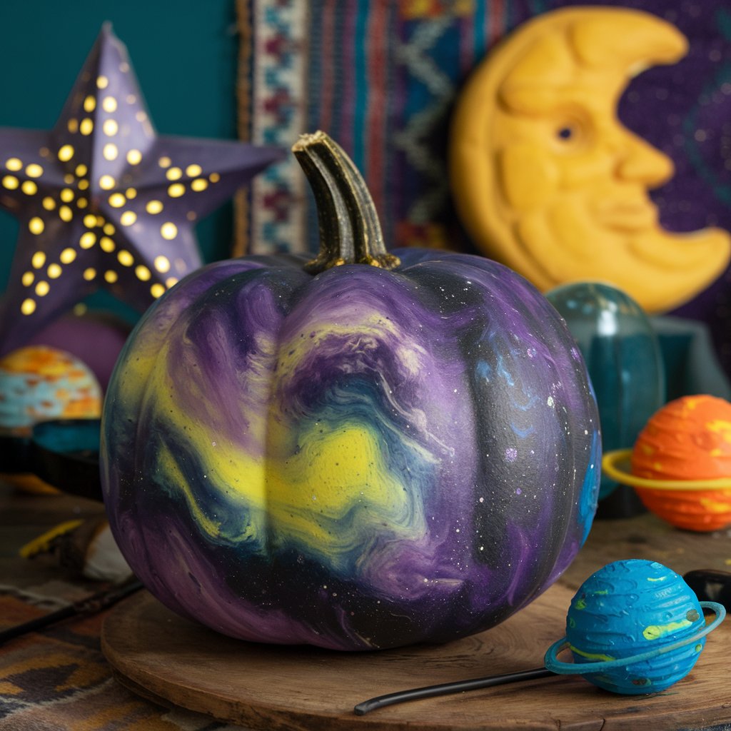 Galaxy Pumpkin