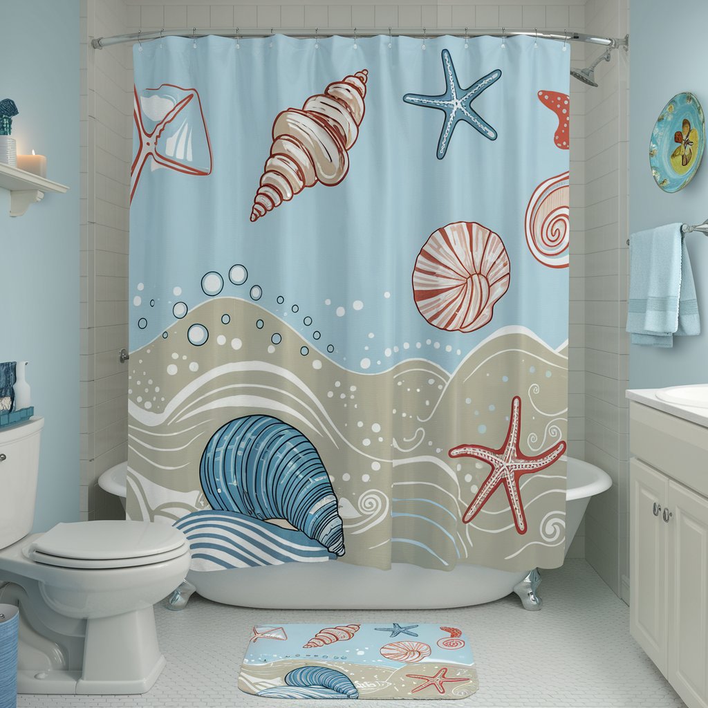 Whimsical Shower Curtains