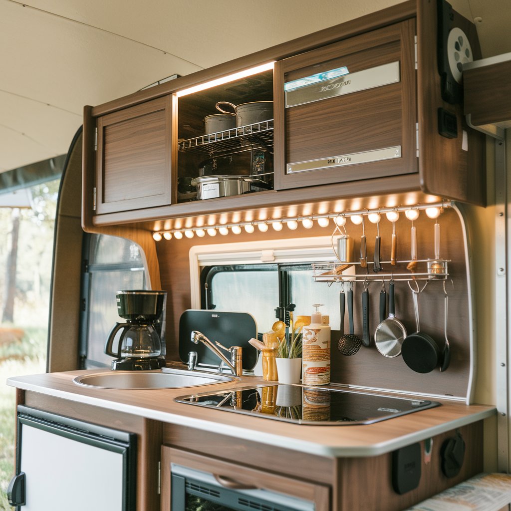 Organize Inside the Camper