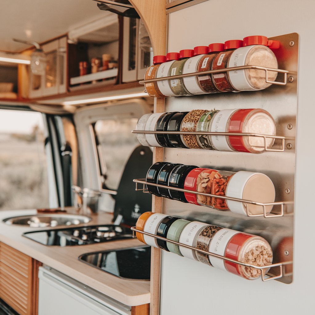 Magnetic Spice Rack 