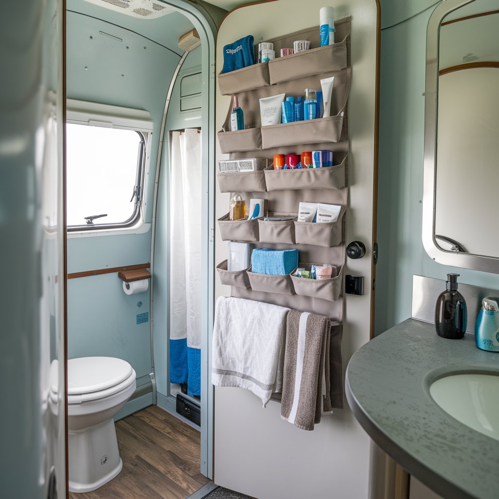 Give the camper needs back-of-door