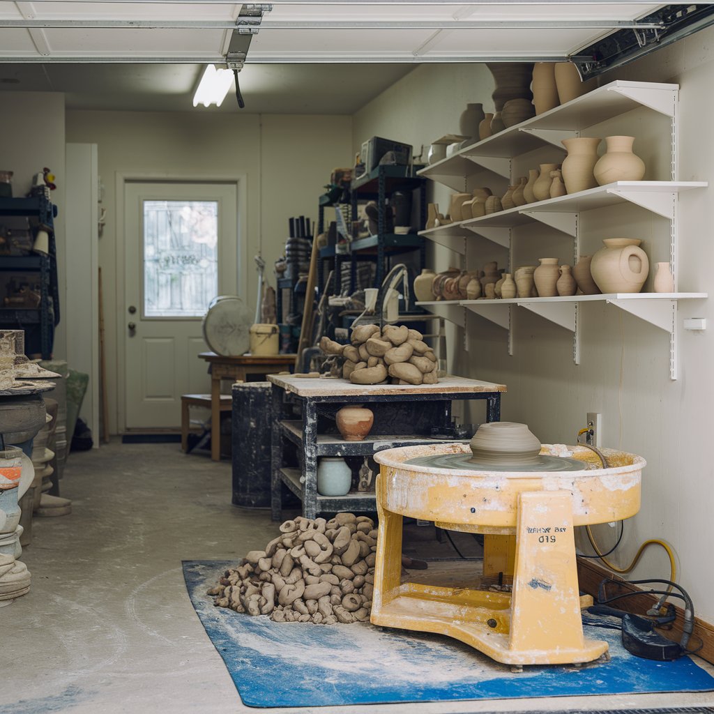 Pottery Studio Garage Hangout