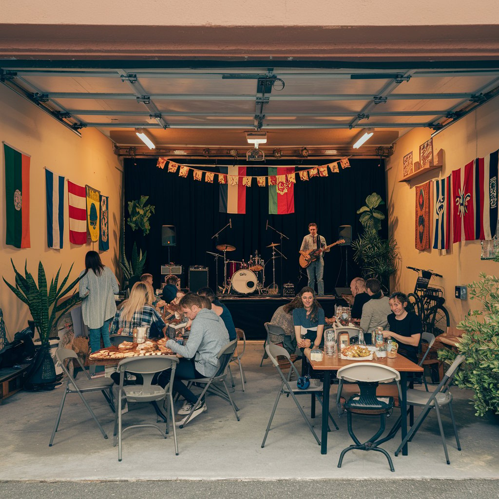 Garage Hangout — Cultural Exchange Space