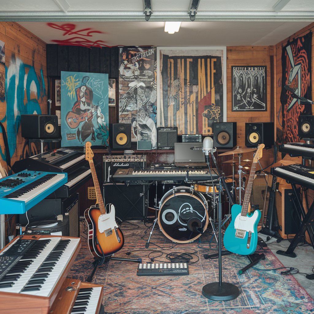 Music Studio Garage Hangout