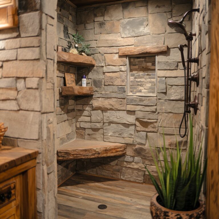 25 Rustic Bathroom Shower Ideas for a Cozy and Inviting Space