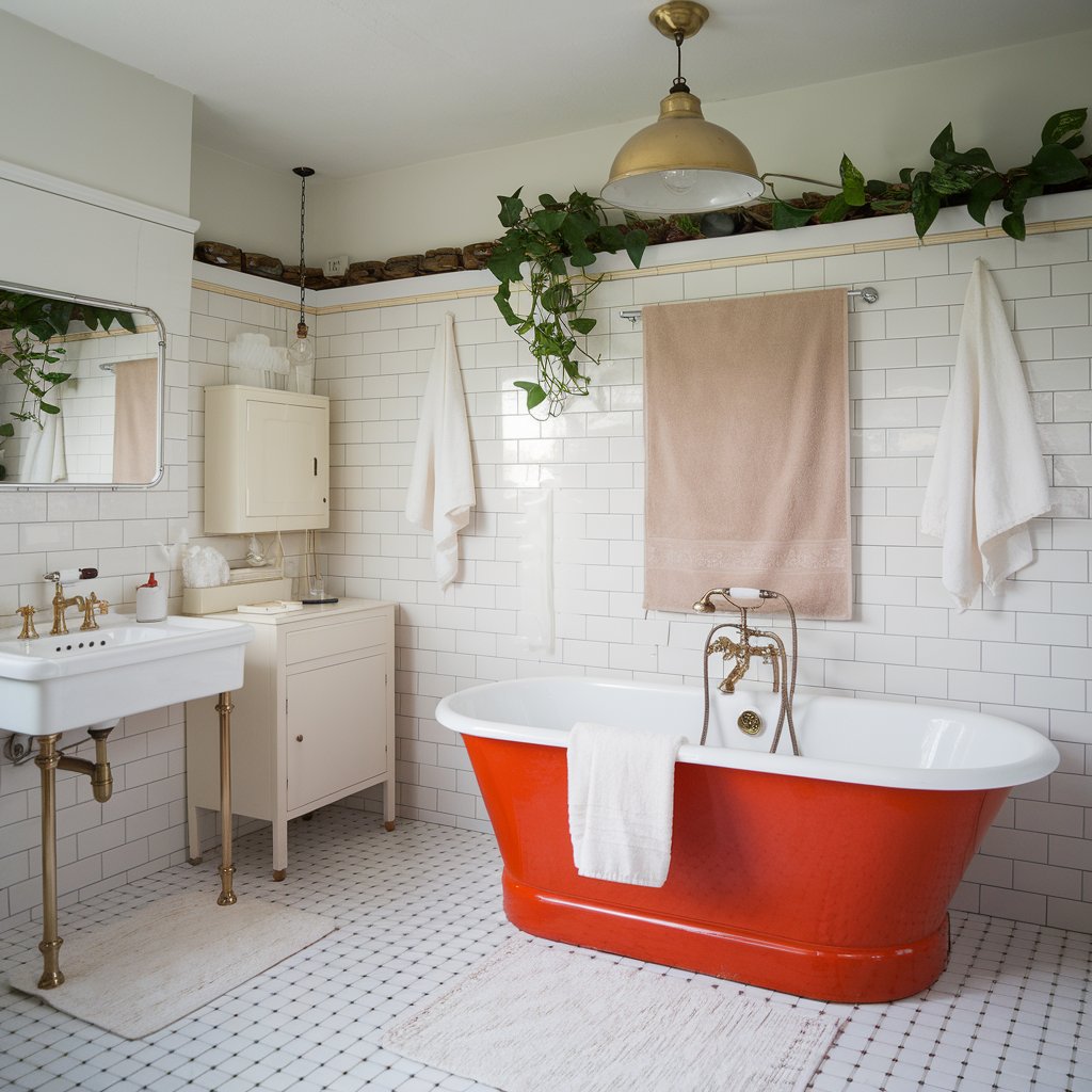 Brightly Colored Bathtubs