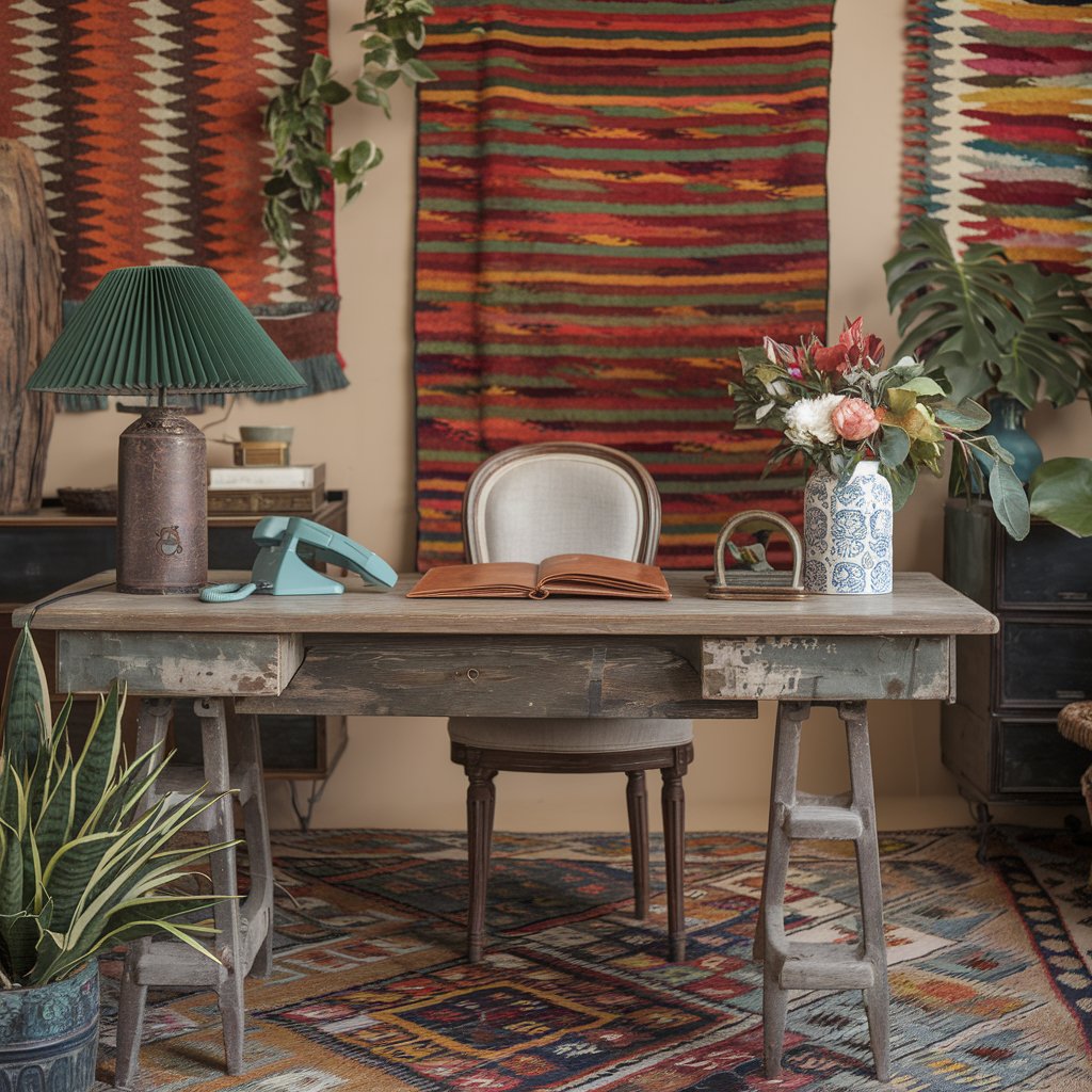 Bohemian Style Office