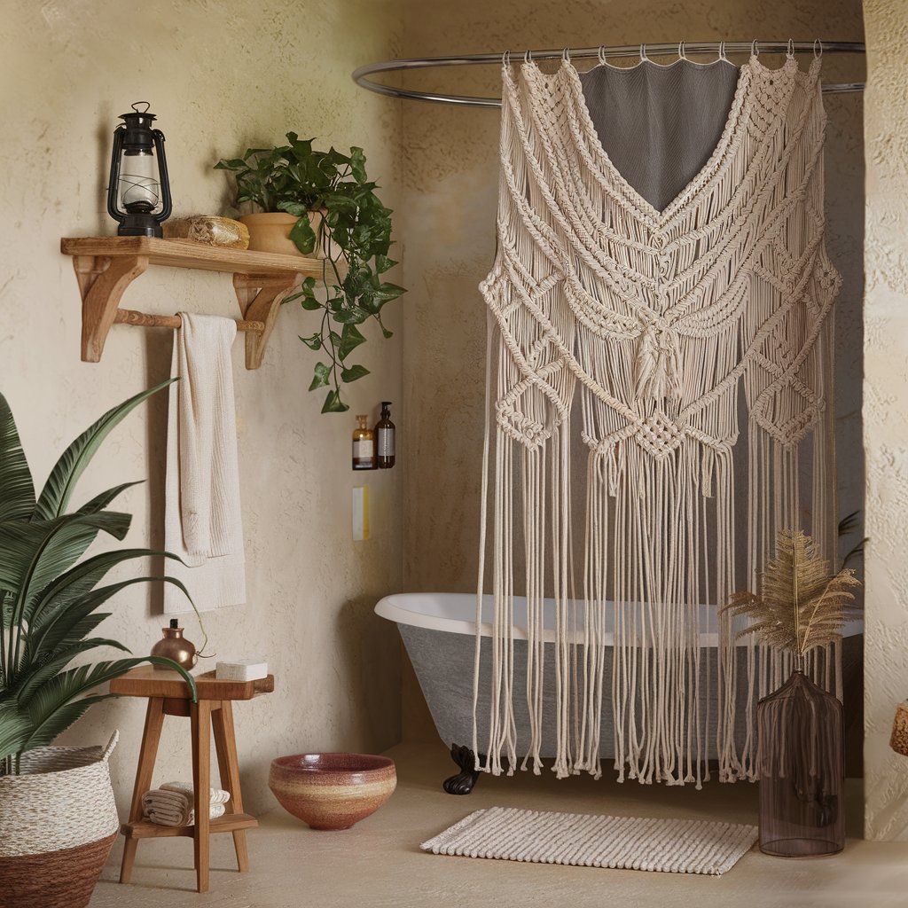 Boho bathroom essential