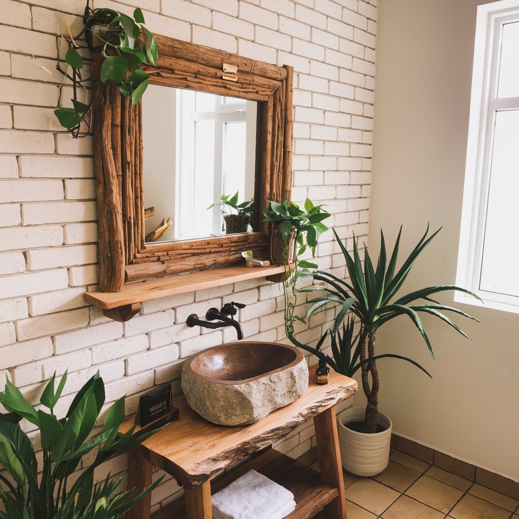 Come with rustic-style look mirrors