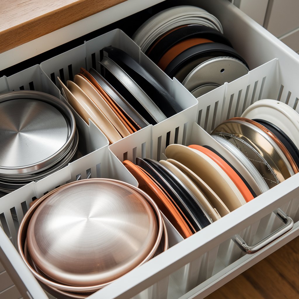 Pot Lid Organizer