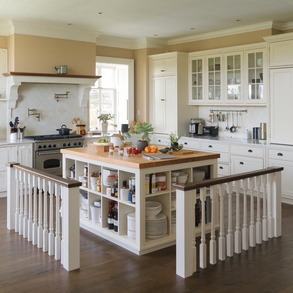 Kitchen Island Storage