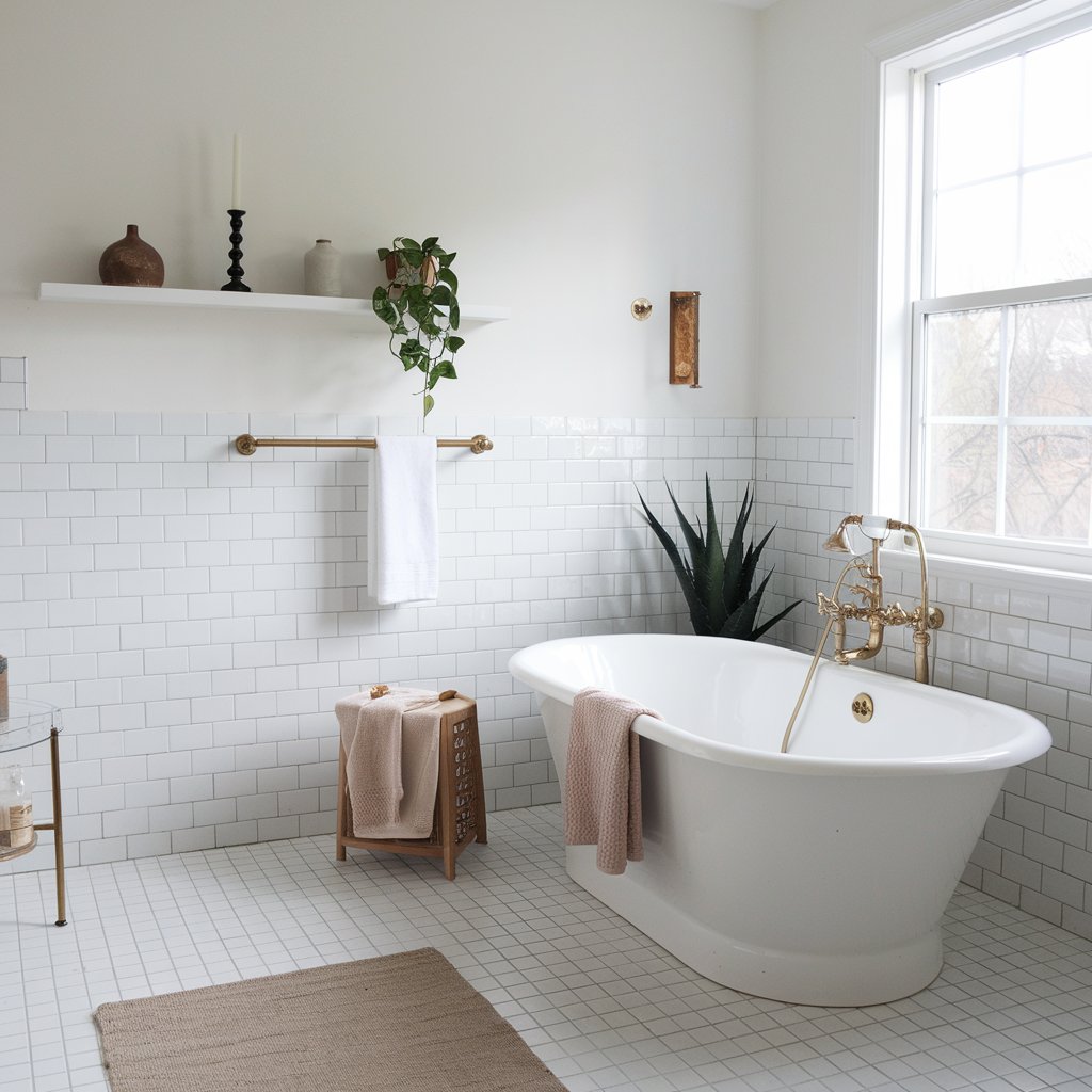 Classic White Subway Tile