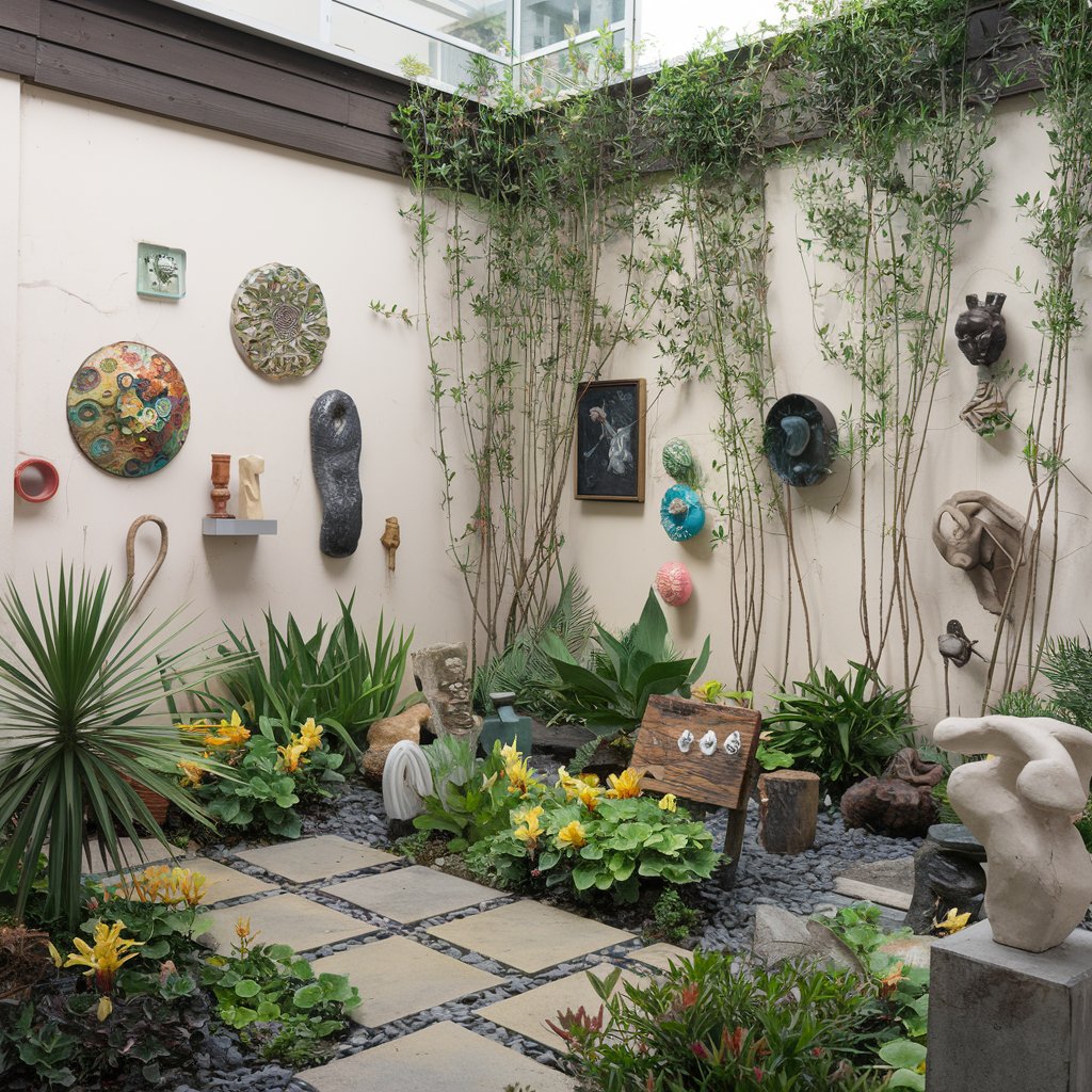 Outdoor Art Gallery Garden