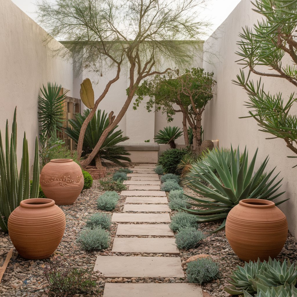 Artisanal Pottery Garden